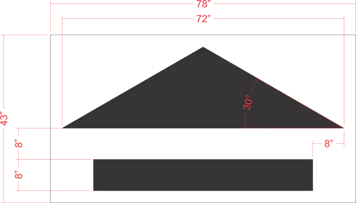 Wendy's Parking Lot Arrow