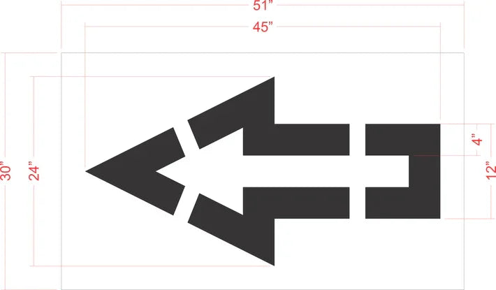 Walmart 45" Straight Arrow (Legacy)