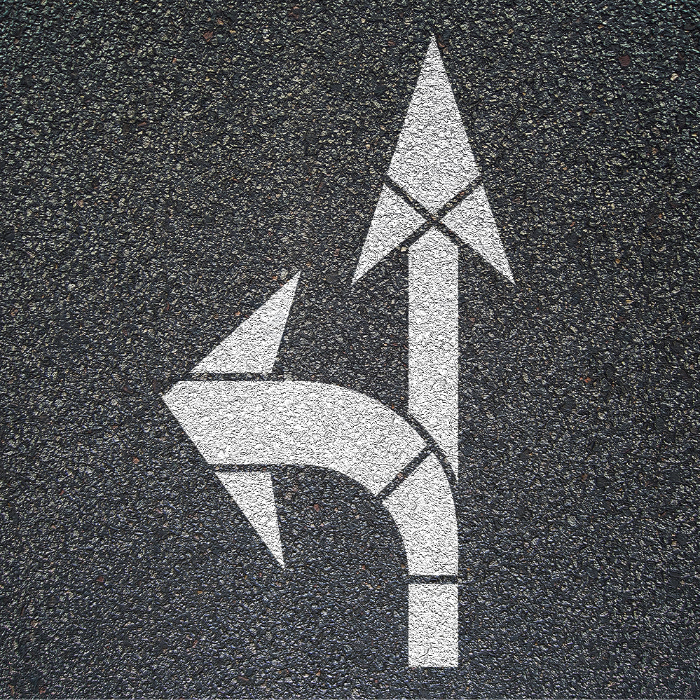 FHWA/DOT Combo Arrow Stencil