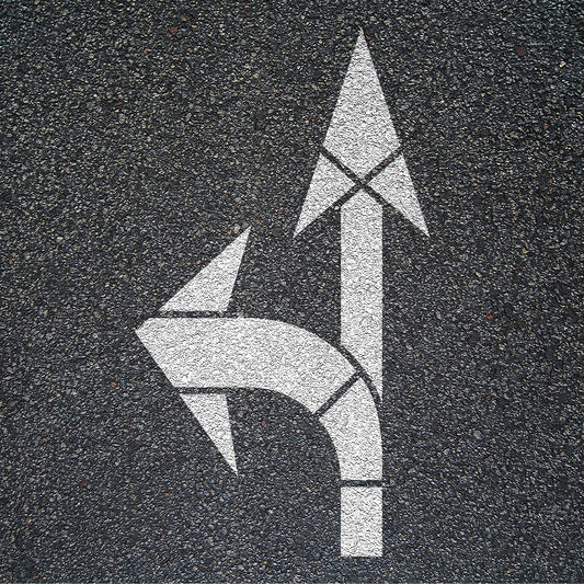 FHWA/DOT Combo Arrow Stencil