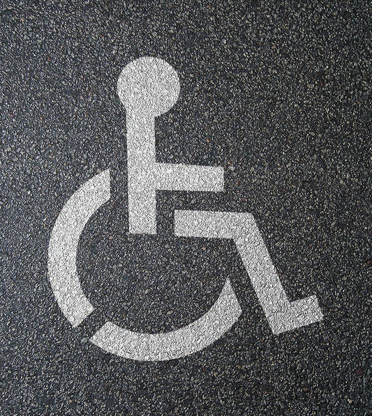 21.5" Handicap Stencil