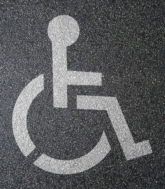 39" Handicap Stencil