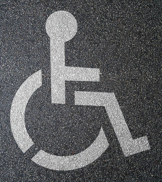 48" Handicap Stencil