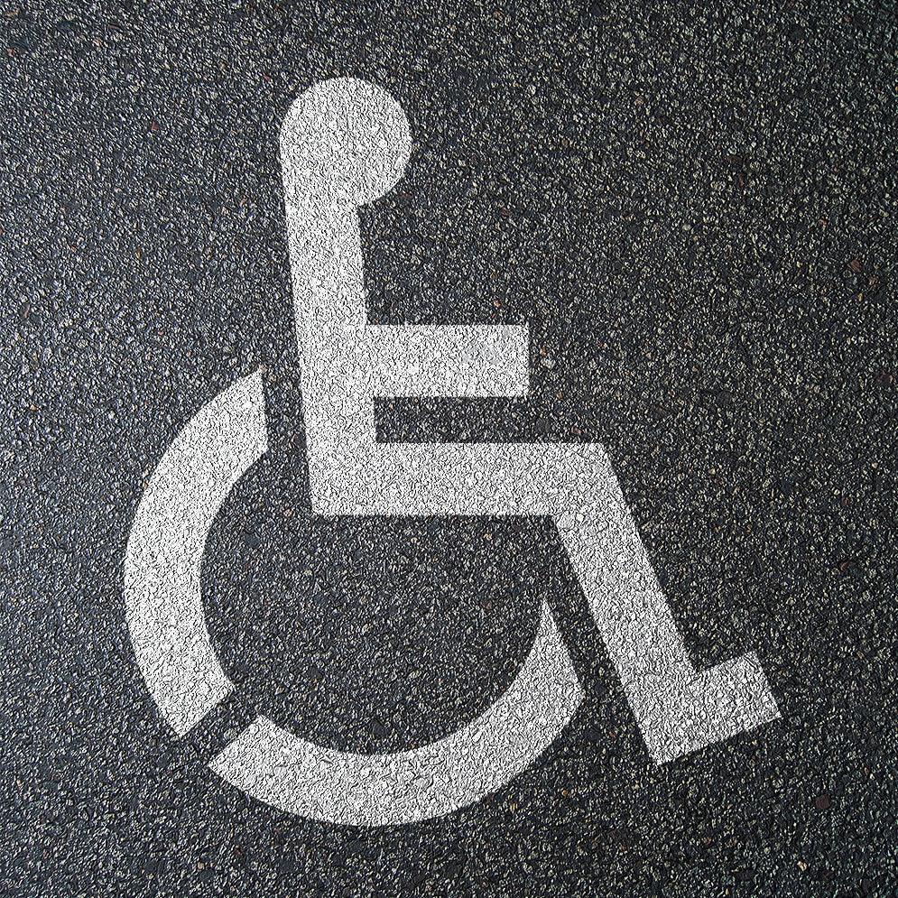 Lowe's 36" Handicap Stencil