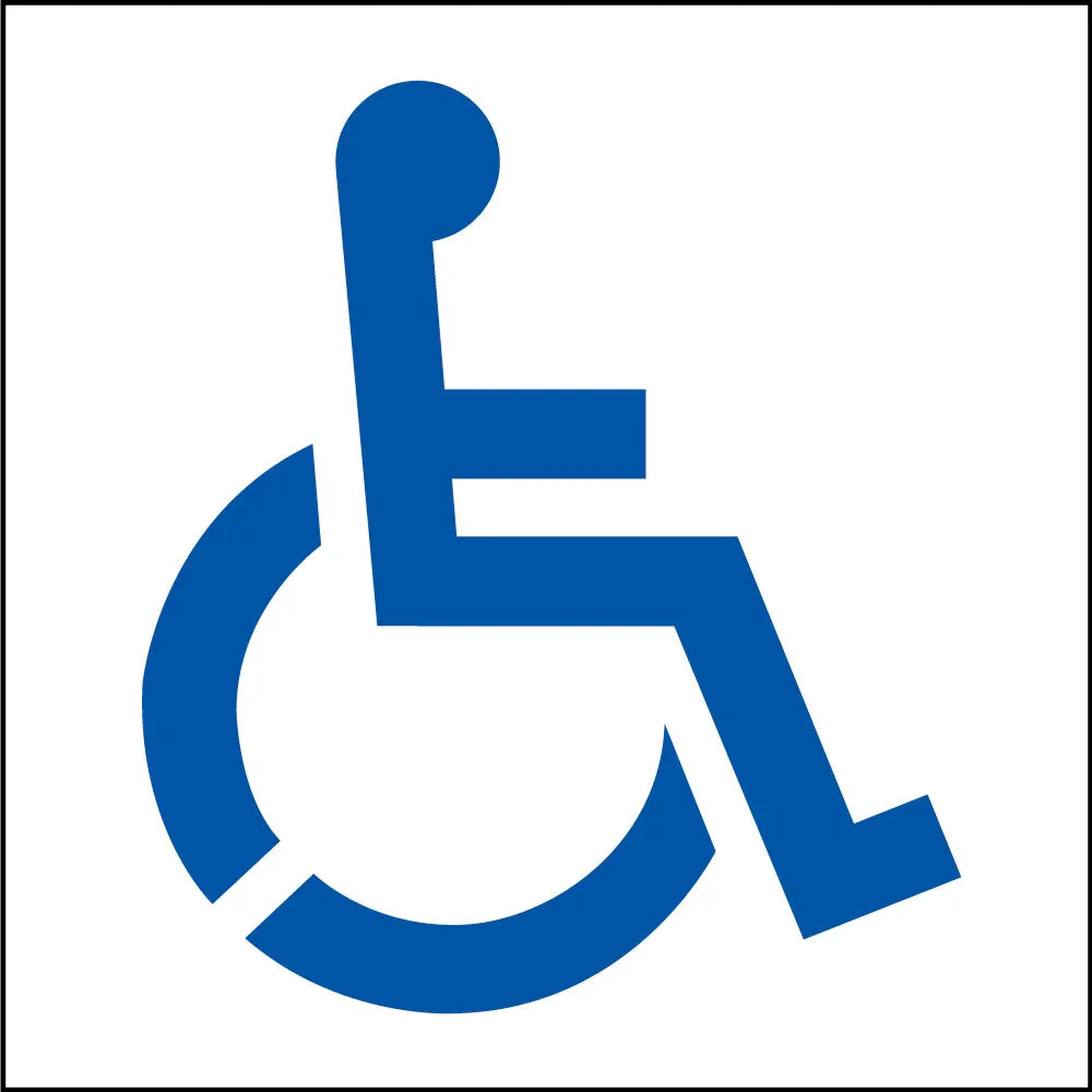 Lowe's 36" Handicap Stencil