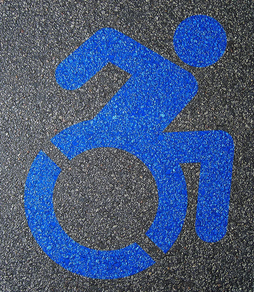 NYSDOT 39" Handicap Accessible Stencil
