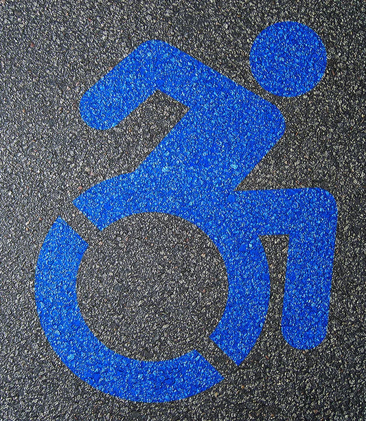 NYSDOT 39" Handicap Accessible Stencil