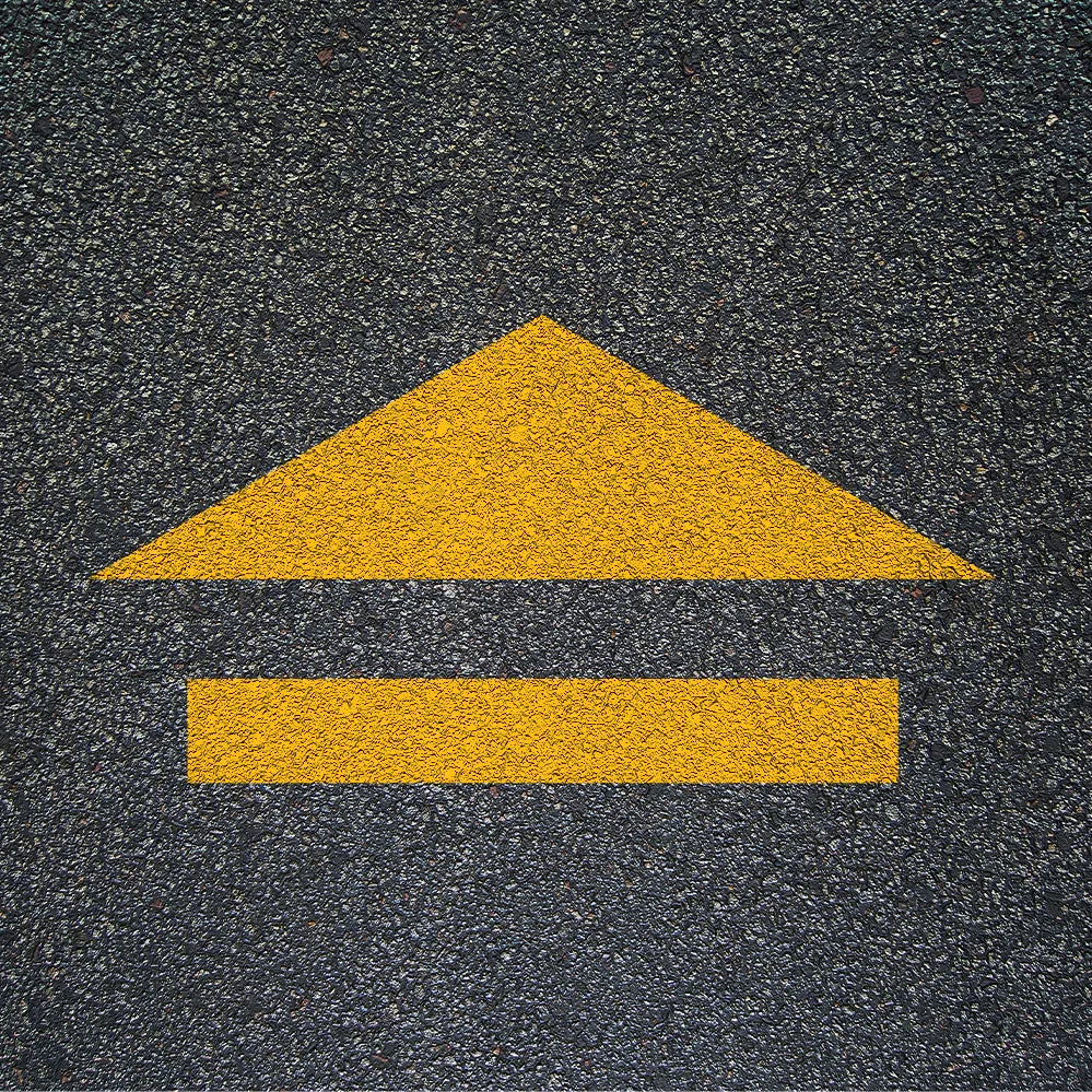 Wendy's Parking Lot Arrow