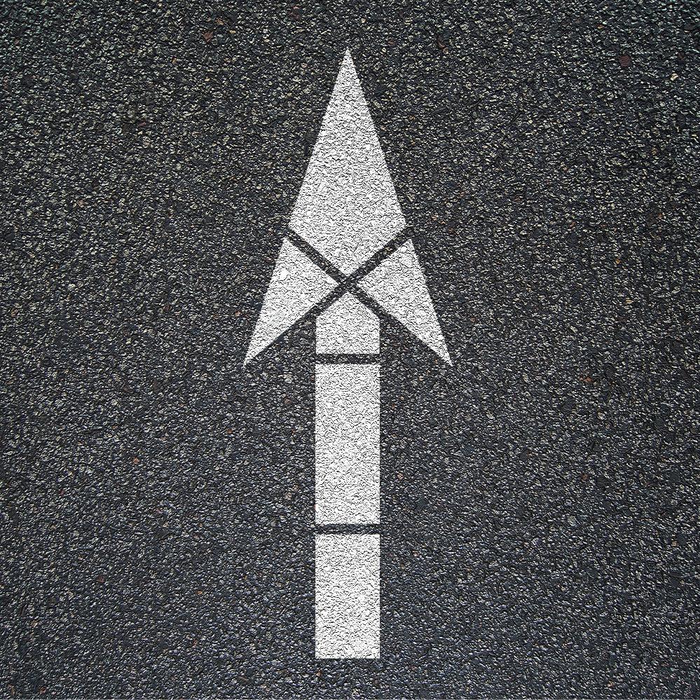 116" FHWA/DOT Straight Arrow Stencil