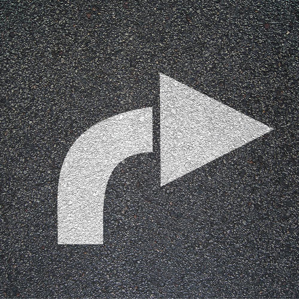 Lowe's 57" Turn Arrow Stencil