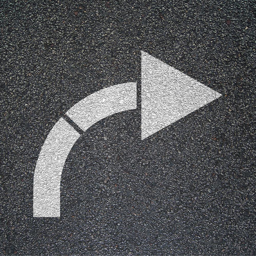 Chick-Fil-A 84" Turn Arrow